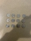 Lot of 12 Kennedy Half Dollar Coins Lot of 12, 50C Circulated Uncertified