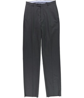 Tommy Hilfiger Mens Professional Dress Pants Slacks, Grey, 32W x 38L