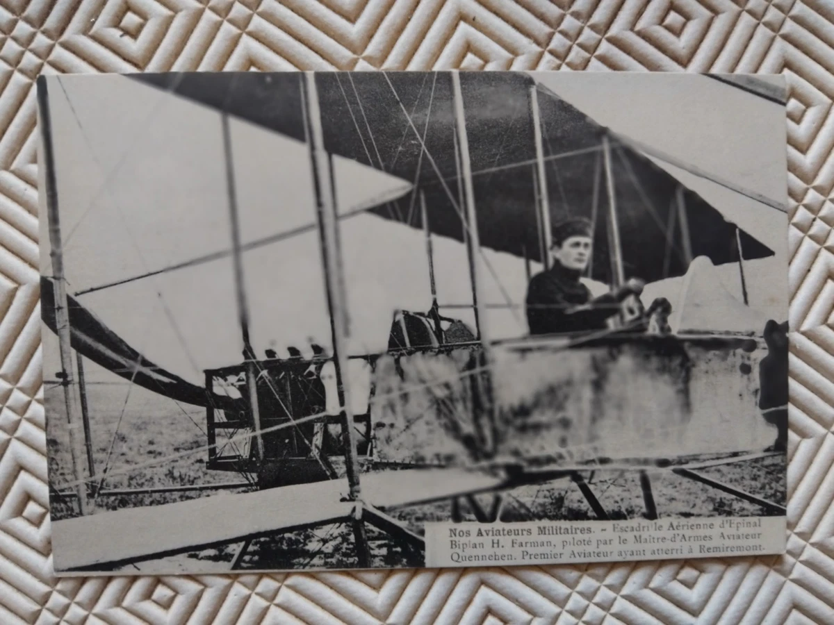Carte Postale Ancienne Aviation – Grande Fête D'aviation, Monoplan Obre, Signature 1911, Maroc