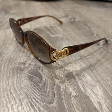 Vintage Christian Dior CD 2850 Sunglasses Carnelian w/ Gold Austria