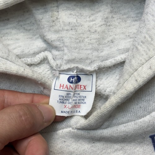 Vintage Dallas Cowboys Grey Hoodie Pullover Mens XL NFL Football Sweatshirt - Picture 4 of 9