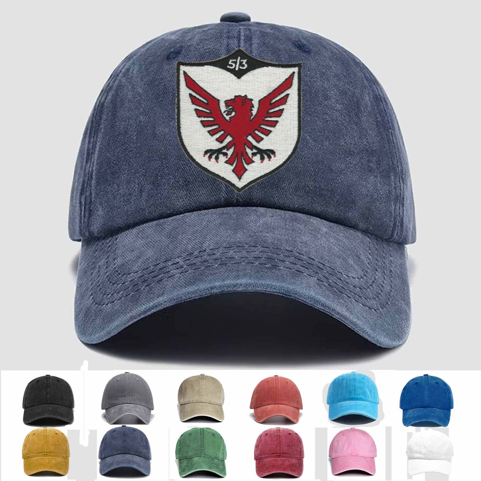 Custom Embroidered 513th Fighter Interceptor Squadron Trucker Hat Gift