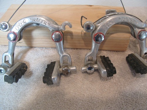 Jeu D'Étriers De Frein MAFAC Racer Centerpull Vintage - France + Leviers Souples