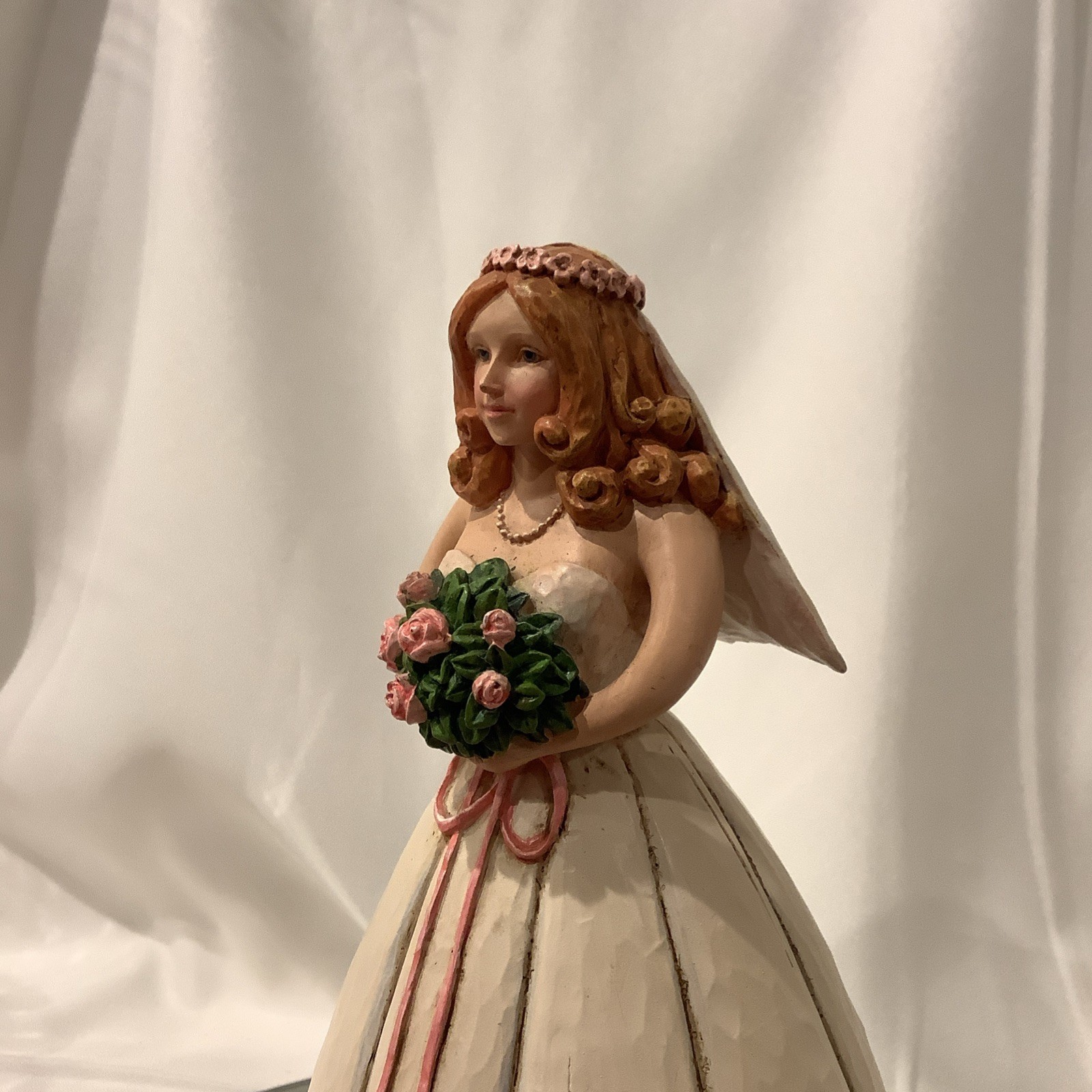 Jim Shore From This Day Forward Bride Wedding Figurine Heartwood Creek #4007235