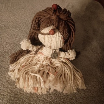 Handcrafted Cute Yarn Doll Freya Collectible Plush