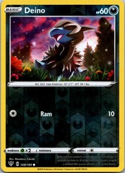Deino 108/189 Darkness Ablaze Reverse Holo