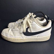 Size 6 GS - Nike Court Borough 2 Low White - BQ5448-104