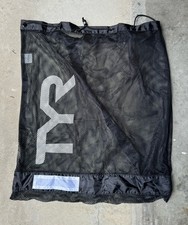 TYR Big Mesh Bag Black Used for Triathlon Gear Wetsuit