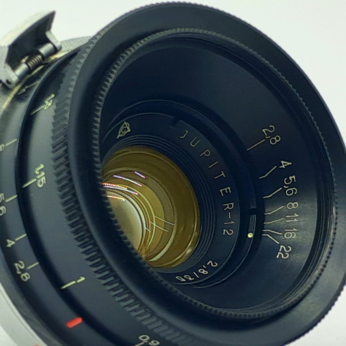 Jupiter12（35mm f2.8 CONTAX外爪） ＋ KIEV4a 📸 Jupiter-12 35mm f/2.8 • Soviet Vintage Lens • Kiev / Contax RF