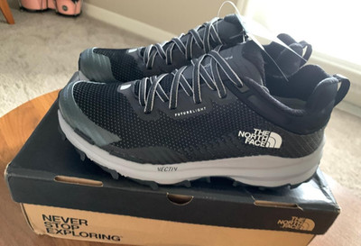 The North Face Mens-Vectiv FastpackFUTURELIGHT-Size US7.5-Black-Hiking Shoes-New