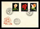 Hungary First Day Cover Roses 1982 3v Set