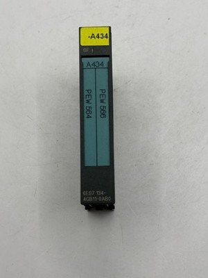 Siemens Simatic ET200S 2 AI 4 wire  6ES7134-4GB11-0AB0 6ES7 134-4GB11-0AB0