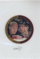 1996-97 Upper Deck Kraft Team Rivals Brian Skrudland Joe Sakic HOF tw0