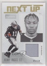 2020 Panini Playbook Next Up Jerseys Prime 5/10 Henry Ruggs III #NU-8 0c3