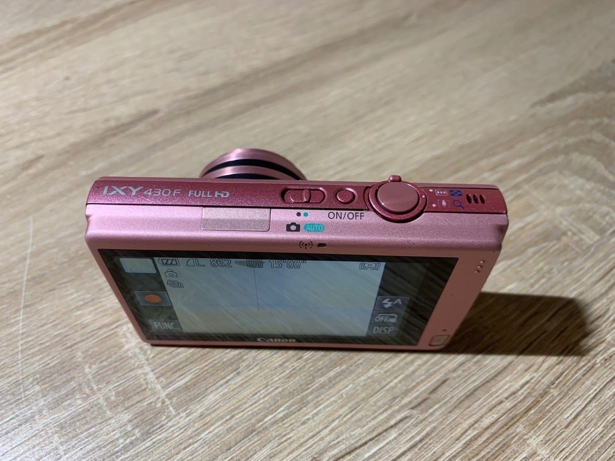 Canon IXY 430F ピンク フルHD Canon IXY 430F Pink 16.1MP Compact Digital Camera Wi-Fi 5x Optical