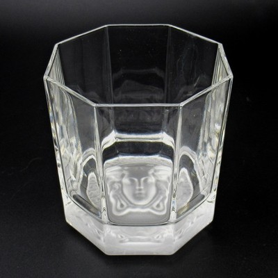 Rosenthal Versace Whiskygas Serie Medusa Lumiere  Whisky Tumbler Becher 9cm