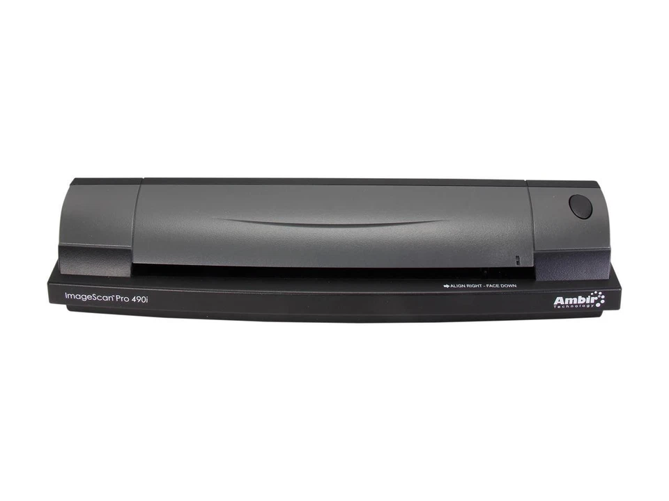 Ambir ImageScan Pro 490i (DS490-AS) 48-bit internal color, outputs 24-bit true c - Image 2 of 4