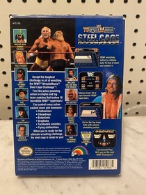 Sigillo ovale WWF WrestleMania: Steel Cage Challenge (NES, 1992) con manuale. Testato