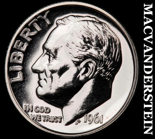 1961 Silver Roosevelt Dime-Choice Gem Brilliant Uncirculated No Reserve #G9828