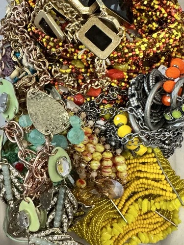 7+ lbs ESTATE Huge Lot Costume Jewelry VTG Now Art Craft#03302025B
