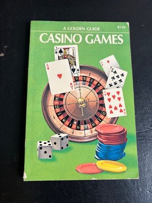 Casino Games Allan Friedman 1973 Golden Guide Illustrated Golden Press