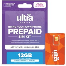 Unlimited Talk Text 12GB Data Plan
