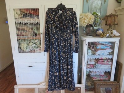 Vintage Women's Laura Ashley Dress Boho Chic Farmer Girl sz 6 MoreDressesListed