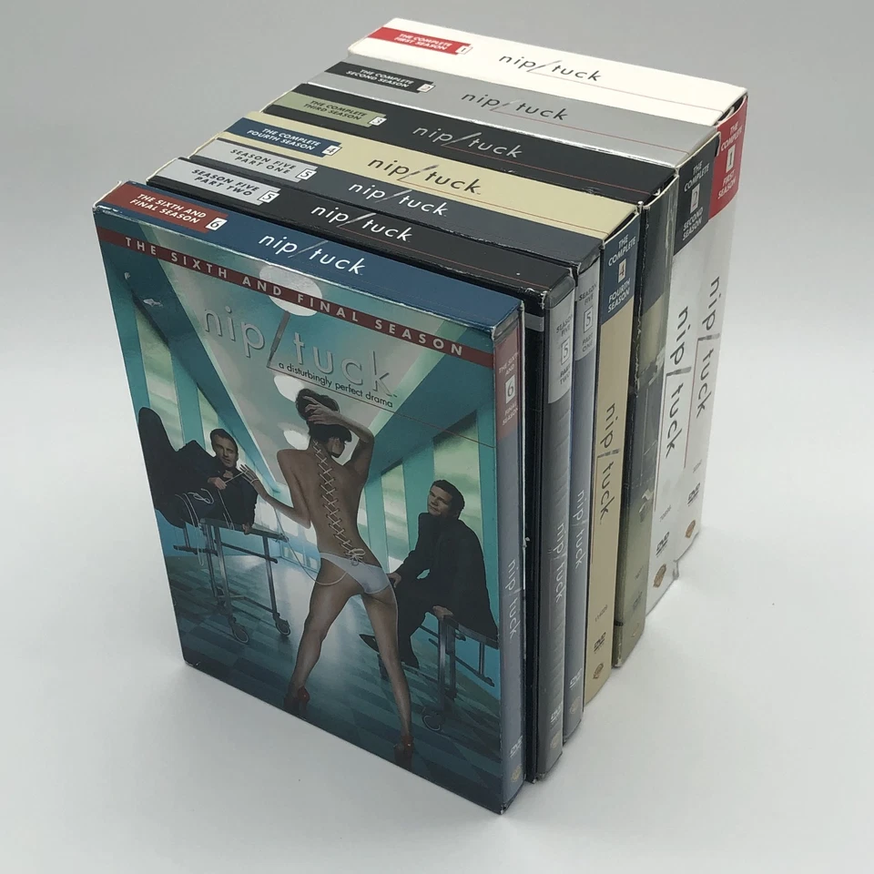 Nip Tuck The Complete Series (Seasons 1-6, DVD) Seasons 1 2 3 4 5 6 Foto 2 de 4