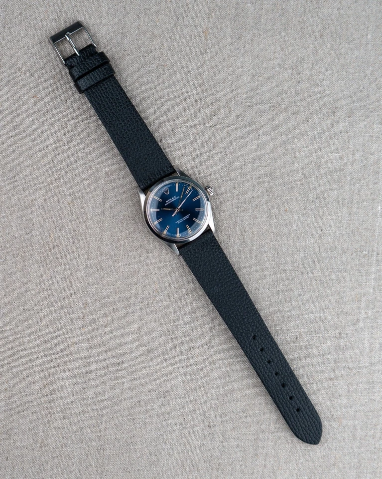 1973 Vintage Rolex Oyster Perpetual Ref. 1002 - Blue Metallic Dial - Serviced - Image 4 of 4