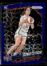 2025 Panini Prizm WNBA #122 Sonia Citron Blue Velocity Prizms