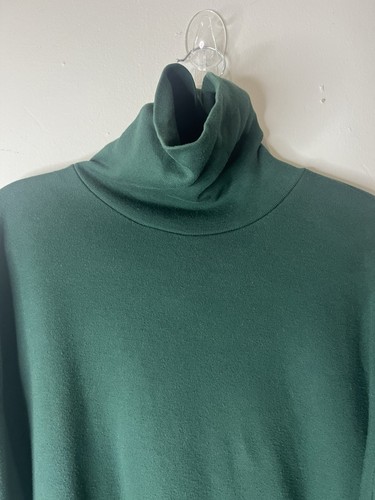 Polo Ralph Lauren Sweater turtleneck Collar Men's Size M Green Pullover - Picture 7 of 21