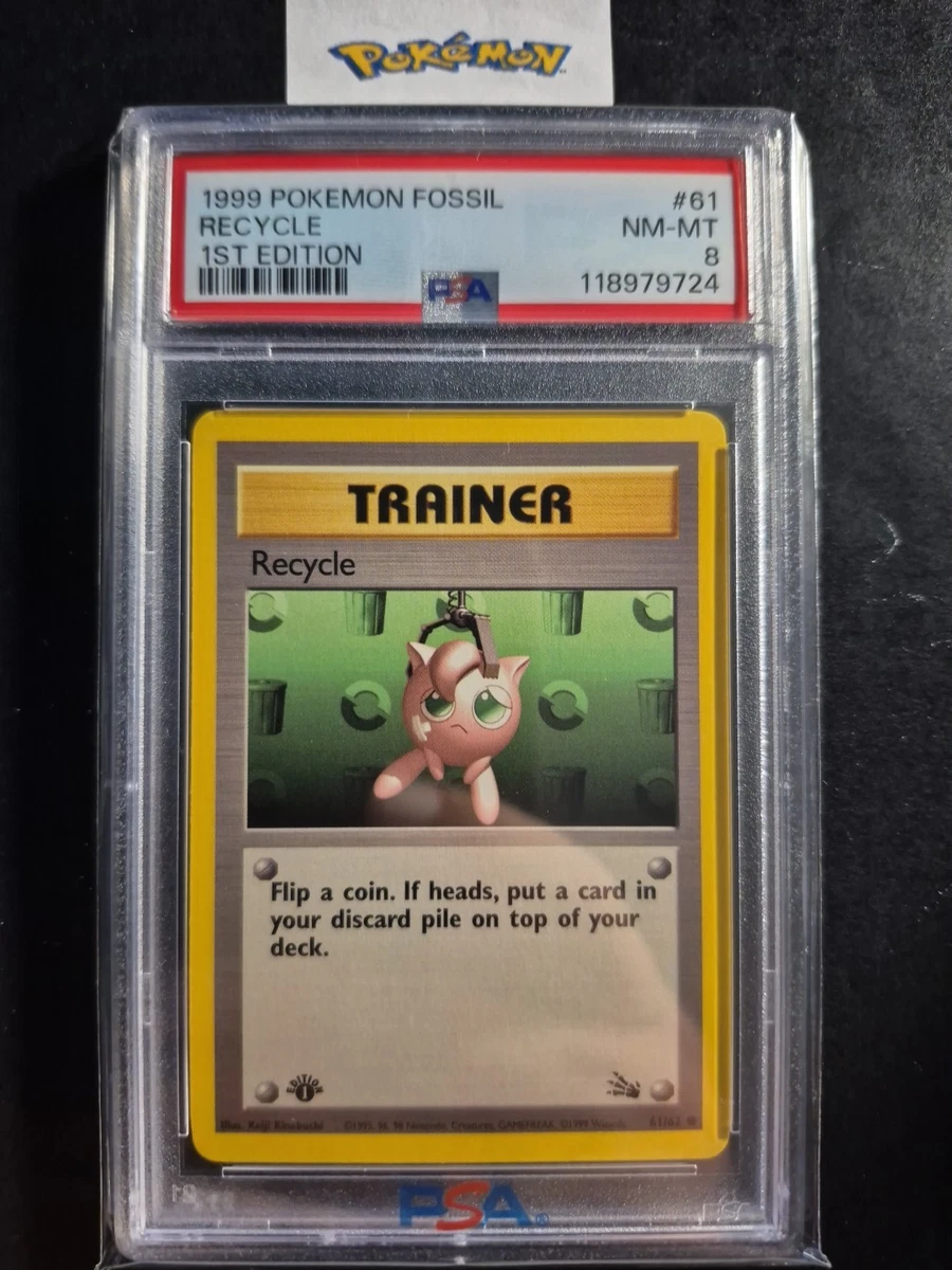 Trainer-Item Pokémon TCG Fossil 1st Edition Games Individual