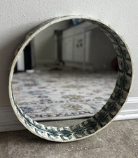 Nenette lepore Mirrored capiz tray exclusive ocean collection 