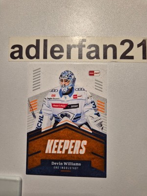 DEL 25-26 2025-2026 KEEPERS Devin Williams ERC Ingolstadt