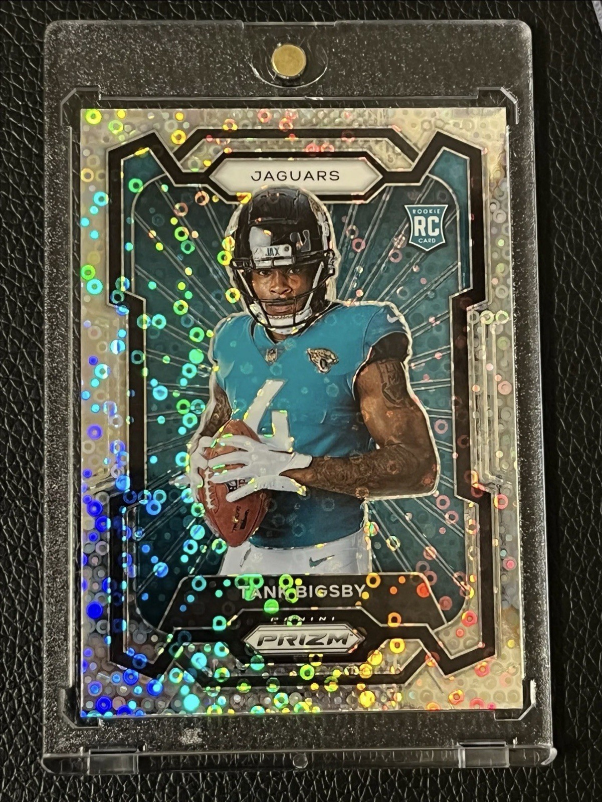 2023 Panini Prizm Tank Bigsby No Huddle Disco Variation RC Rookie #322 Eagles