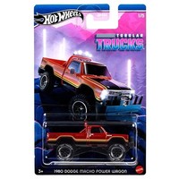 1:64 Hot Wheels 2024 Tubular Trucks GDG44-977G 1980 Dodge Macho Power Wagon Red