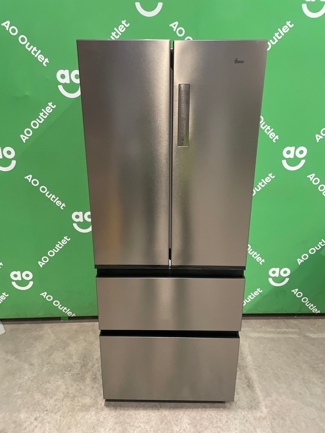 Hoover American Fridge Freezer No Frost Stainless Steel HONFQ2T718EXK #LF116951