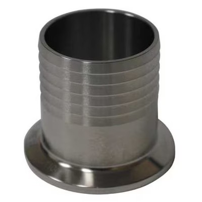 4'' Clamp X Hose Barb T316l Ss Hose Barb Adapter, Eg14rt-6L4.0