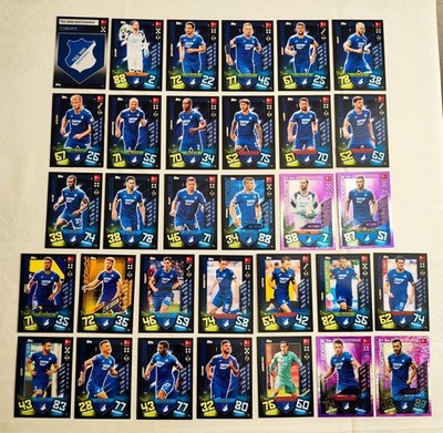Match Attax Bundesliga 19/20 TSG Hoffenheim Team Set 32 Karten 2019/2020