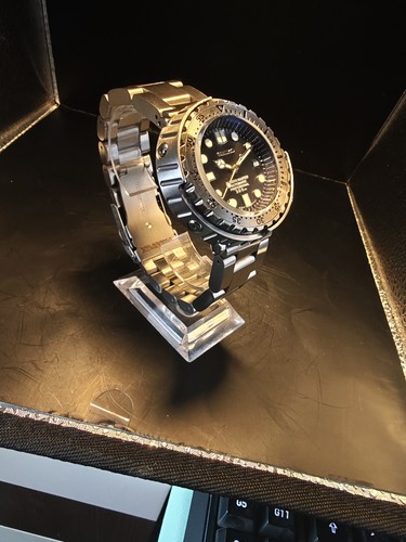 Seiko Mod tuna 47 mm nh35 seiko new free silicon seiko strap - Imagen 8 de 8