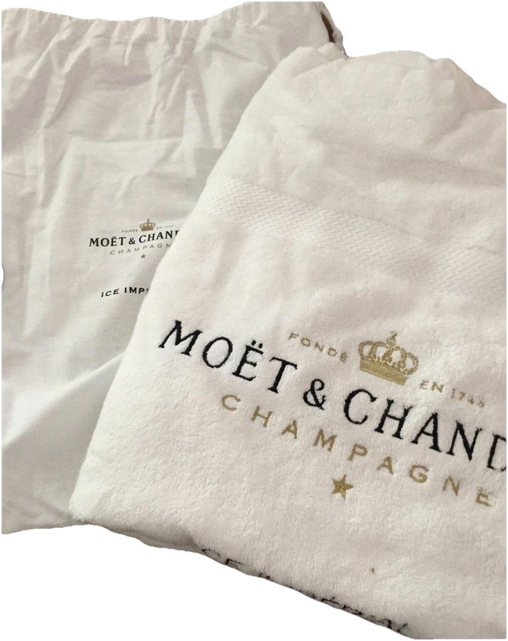 Moet & Chandon Ice Impérial Champagne Beach Spa Towel Brand New In Dustbag