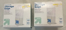 Breastmilk Storage Bags - 200ct - up  up  compare to Lansinoh BPA Free Sterile