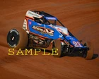 DAISON PURSLEY #21 TEAM AZ RACING SPRINT CAR ON TRACK 8X10 GLOSSY PHOTO #1Q