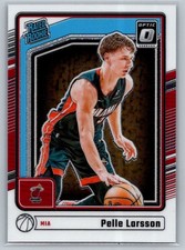 💎2024-25 Donruss Optic Basketball #293 Pelle Larsson RC - Miami Heat💎