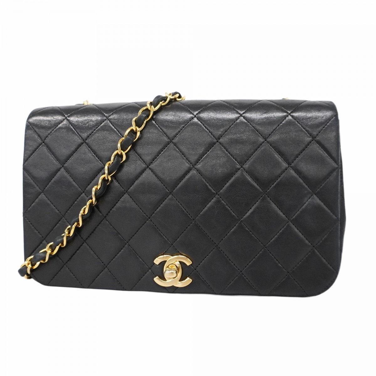 Chanel Lambskin Matelasse Chain Shoulder Bag 441579