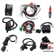 Complete Wiring Harness Kit with Electrics for Quad 4 Wheelers 150CC-250CC