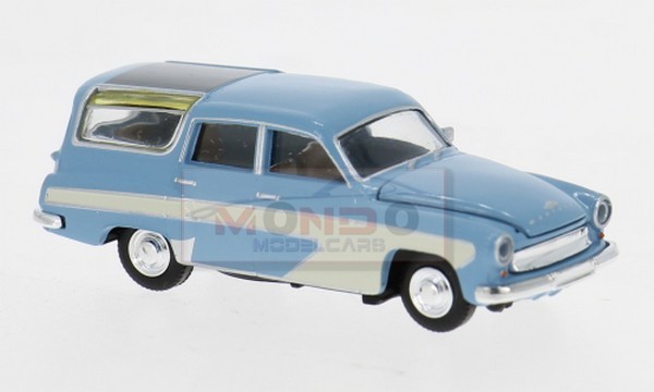 1:87 Brekina Plast Wartburg 311 Camping Hellblau/White 1959 BRE27125 Modellbau-image
