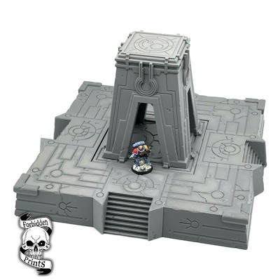 Alien Artifacts Temple Sci-Fi Pylon Obelisk 28mm Tabletop Wargaming Gelände