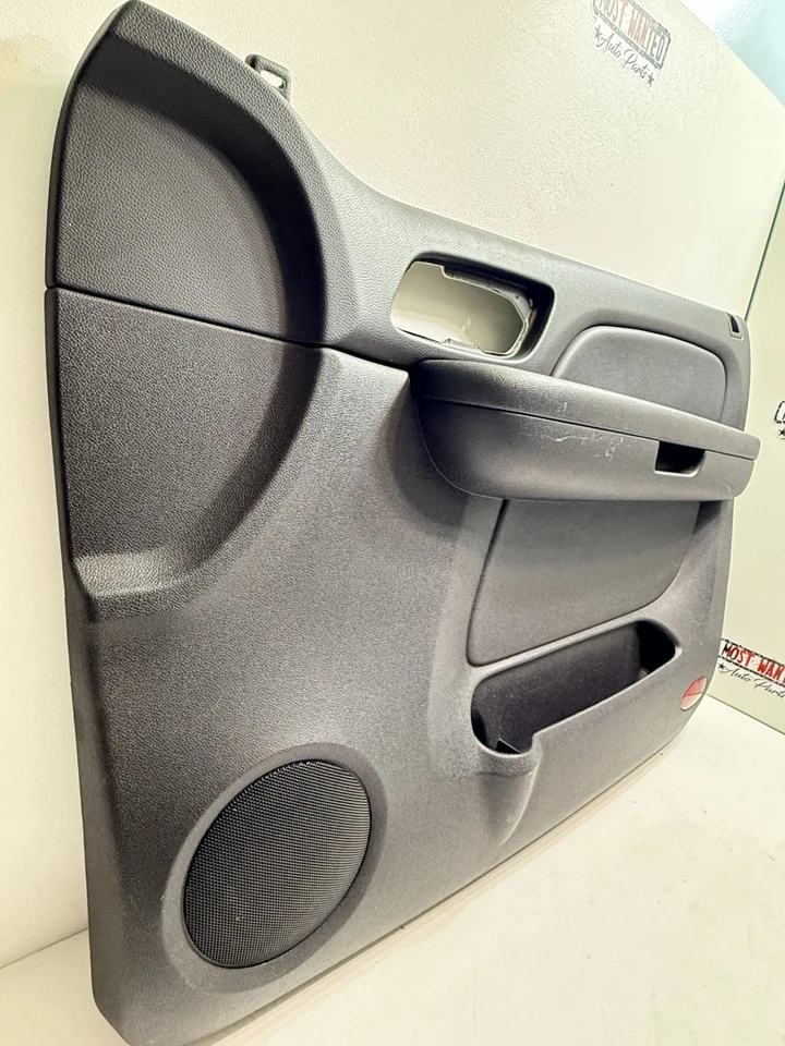 2007-2009 Chevy Yukon Suburban Silverado Passengers Front Door Panel RH BLACK Foto 2 de 4