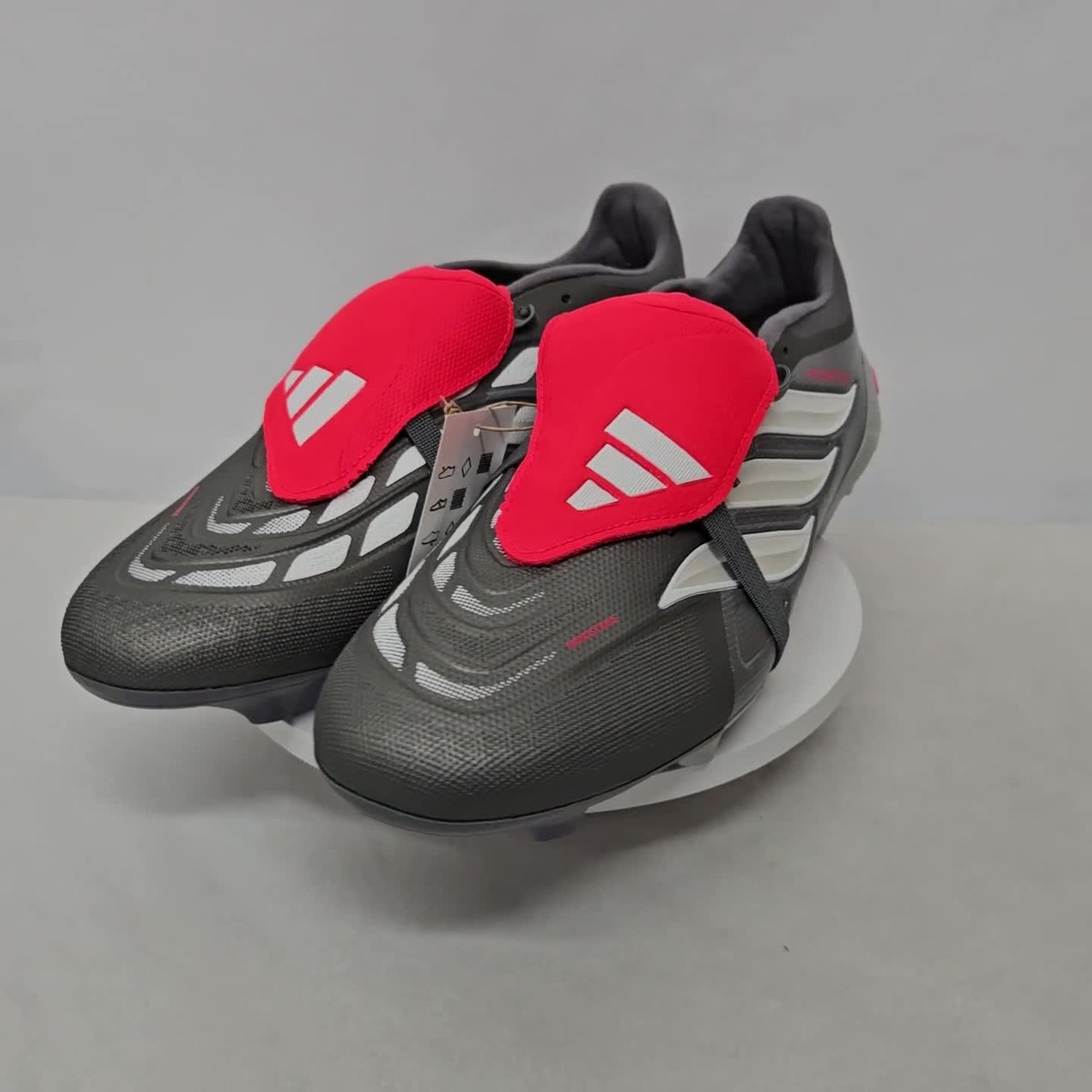 adidas Predator サッカーシューズ スパイク グレー Adidas Predator League FT FG Soccer Cleats JS0426 Gray Lucid Red